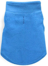 KUTKUT Drooling Light Weight Winter Fleece Vest Pullover for Small Dogs and Cats | Warm Turtle Neck Pullover for Maltese, Papillon, Shih Tzu etc. - kutkutstyle